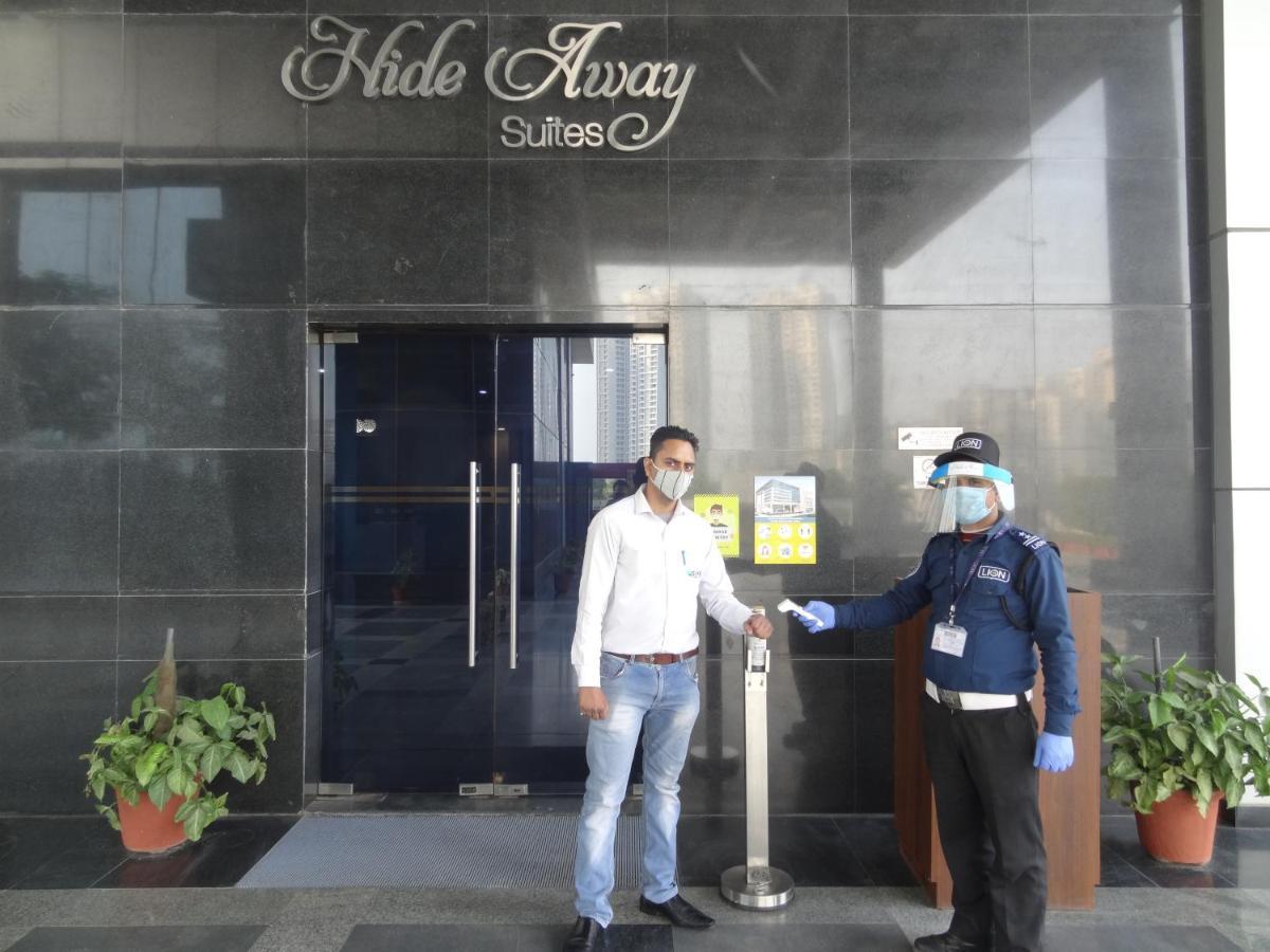 Hide Away Suites Noida Exterior foto