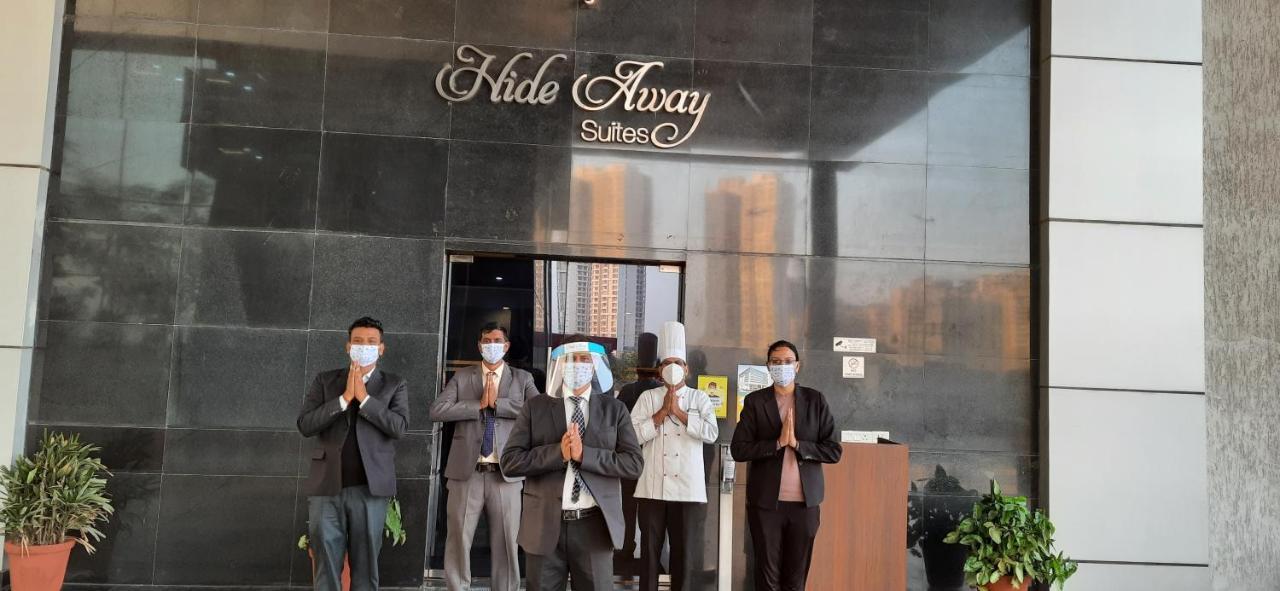 Hide Away Suites Noida Exterior foto